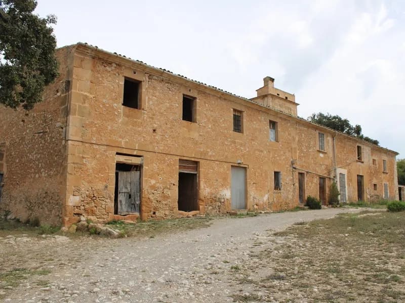 Large rustic finca to renovate in Sant Llorenç des Cardassar — 1