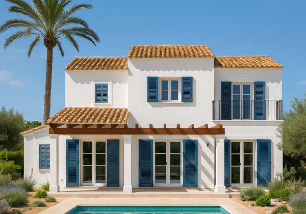 Terreno con proyecto aprobado para villa con piscina entre Portocristo y S’Illot - Mallorca Alpha Estates